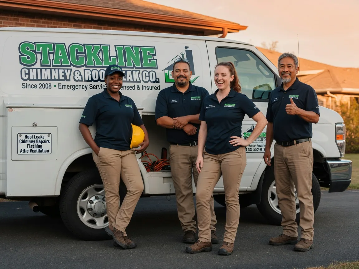 Chimney flashing repair company in Kidder, MO